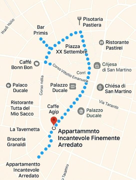 Appartamento Incantevole Finemente Arredato มาร์ตินาฟรังกา ภายนอก รูปภาพ